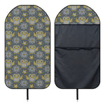 Owl Knitted Pattern Print Waterproof Car Seat Cover