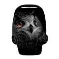 Owl Portrait Print Baby Seat Cover