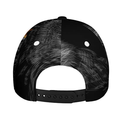 Owl Portrait Print Baseball Cap