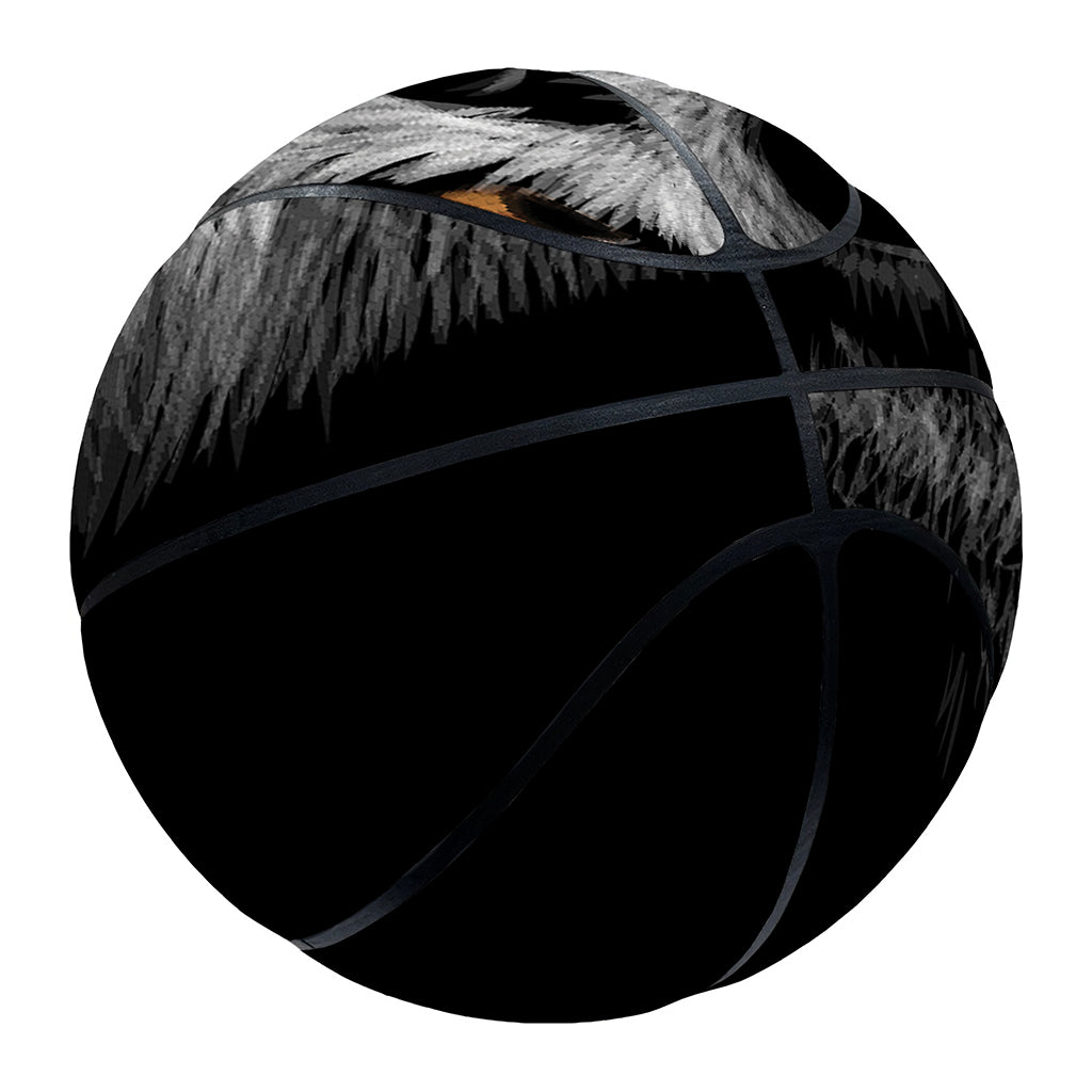 Owl Portrait Print Basketball