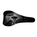 Owl Portrait Print Bicycle Seat Cover