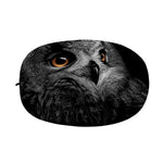 Owl Portrait Print Car Side Mirror Covers