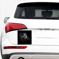 Owl Portrait Print Car Sticker