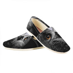 Owl Portrait Print Casual Shoes