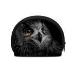 Owl Portrait Print Coin Purse