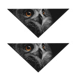 Owl Portrait Print Dog Bandana