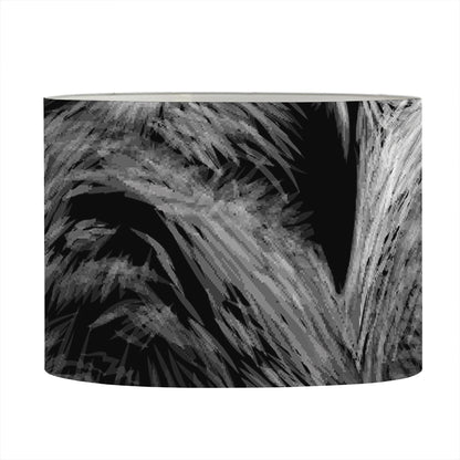 Owl Portrait Print Drum Lamp Shade