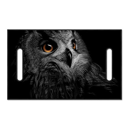 Owl Portrait Print Golf Cart Seat Cover
