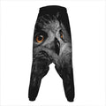 Owl Portrait Print Hammer Pants