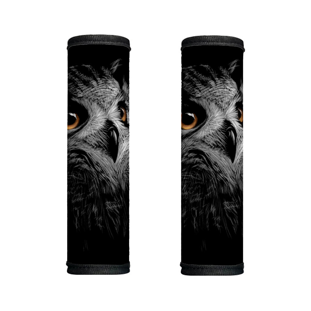 Owl Portrait Print Handle Covers