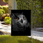 Owl Portrait Print House Flag