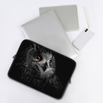 Owl Portrait Print Laptop Sleeve