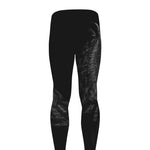 Owl Portrait Print Men's leggings