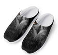Owl Portrait Print Mesh Casual Shoes