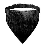 Owl Portrait Print Over The Collar Dog Bandana