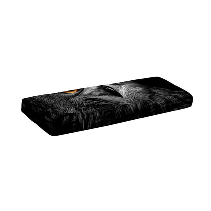 Owl Portrait Print Piano Keyboard Cover