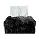 Owl Portrait Print Rectangle Tissue Box Cover