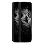 Owl Portrait Print Refrigerator Handle Covers