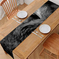Owl Portrait Print Table Runner