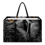 Owl Portrait Print Utility Tote Bag