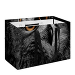 Owl Portrait Print Utility Tote Bag