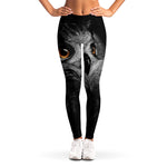 Owl Portrait Print Women's Leggings