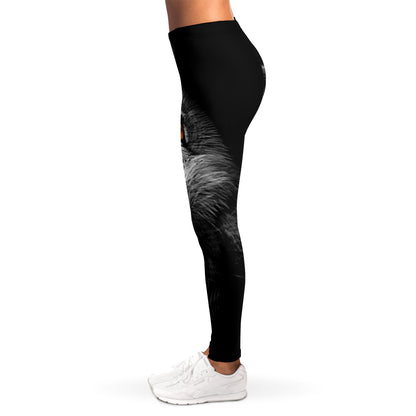 Owl Portrait Print Women's Leggings