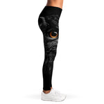 Owl Portrait Print Women's Leggings