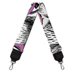 Owl With Glasses Pattern Print Bag Strap