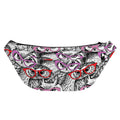 Owl With Glasses Pattern Print Fanny Pack