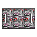 Owl With Glasses Pattern Print Golf Cart Seat Cover