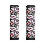 Owl With Glasses Pattern Print Handle Covers