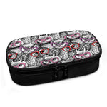 Owl With Glasses Pattern Print Insulin Cooler Travel Case