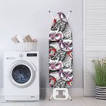 Owl With Glasses Pattern Print Ironing Board Cover