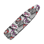 Owl With Glasses Pattern Print Ironing Board Cover