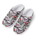 Owl With Glasses Pattern Print Mesh Casual Shoes