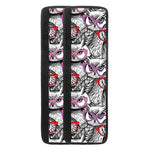 Owl With Glasses Pattern Print Refrigerator Handle Covers