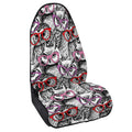 Owl With Glasses Pattern Print Waterproof Car Seat Cover