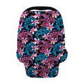 Paisley And Floral Pattern Print Baby Seat Cover
