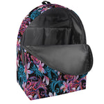 Paisley And Floral Pattern Print Backpack