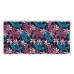 Paisley And Floral Pattern Print Beach Towel