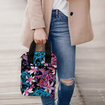 Paisley And Floral Pattern Print Bible Tote Bag