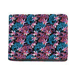 Paisley And Floral Pattern Print Bifold Wallet