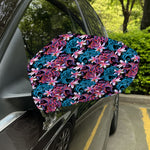Paisley And Floral Pattern Print Car Side Mirror Covers