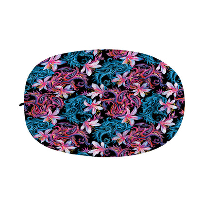 Paisley And Floral Pattern Print Car Side Mirror Covers