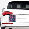 Paisley And Floral Pattern Print Car Sticker