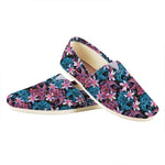 Paisley And Floral Pattern Print Casual Shoes