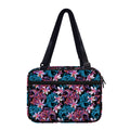 Paisley And Floral Pattern Print Double Strap Bible Bag