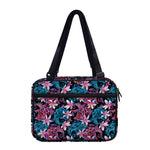 Paisley And Floral Pattern Print Double Strap Bible Bag