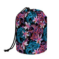 Paisley And Floral Pattern Print Drawstring Makeup Bag